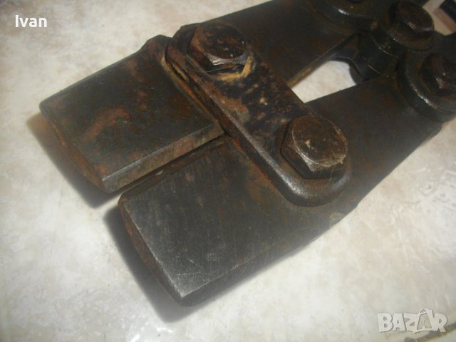 Ножица Рязане На Арматура-Старо Качество-Голяма-Различни-НРБ/Германия/Холандия-Отлични-1050мм-750мм, снимка 15 - Други инструменти - 43806101