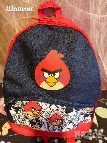 НОВА оригинална детска раница Angry Birds, снимка 2 - Раници - 43982823