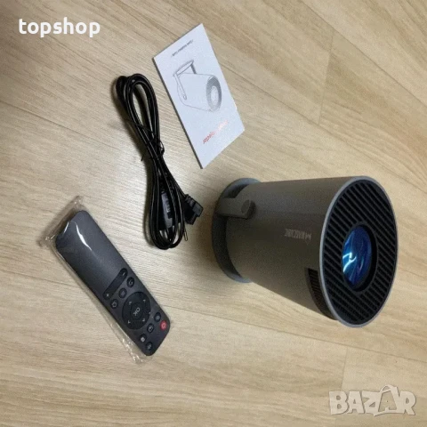 НОВ тестван HY300 Мини 4K проектор за телефон, TV Stiс WiFi и Bluetooth, преносимо домашно кино, снимка 4 - Плейъри, домашно кино, прожектори - 50525196