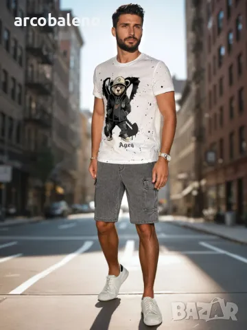 Мъжки дънкови къси панталони, 3цвята , снимка 7 - Къси панталони - 49970869