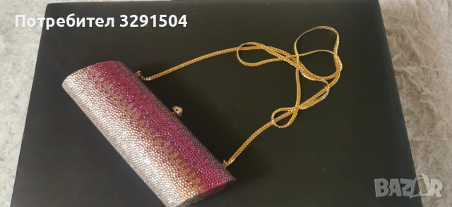 Луксозна вечерна чанта , снимка 4 - Чанти - 53236948