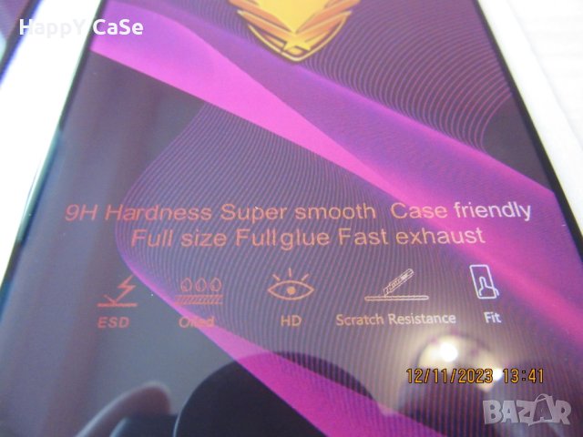 Motorola Moto G35 G54 G34 G24 G04 G53 G32 G62 / OG PREMIUM Full Glue Стъклен протектор с цяло лепило, снимка 12 - Фолия, протектори - 42854448