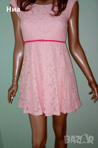 Рокля от дантела за тинейджърка или слаба дама S -ръст 158-164, снимка 1