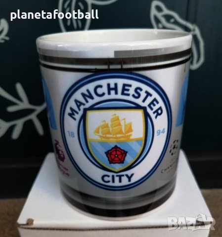 Уникална Футболна Фен Чаша На Манчестър Сити С Ваше Име И Номер!Manchester City 2025/26!, снимка 2 - Фен артикули - 43555067