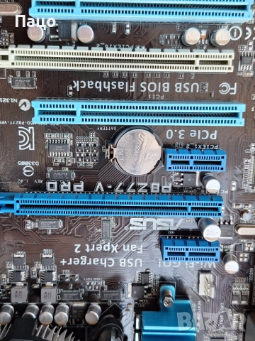 Asus P8Z77-V PRO/THUNDERBOLT/Z77/  LGA1155, снимка 8 - Дънни платки - 52013203