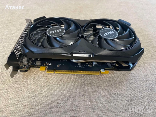 Продавам видео карта RTX 4060 8 gb MSI Ventus като нова, снимка 3 - Видеокарти - 52703472