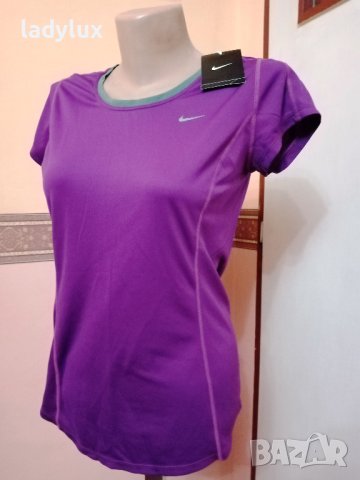 NIKE Dri-Fit Running, Оригинална, Нова, Размер S. Код 2077, снимка 4 - Тениски - 43258730