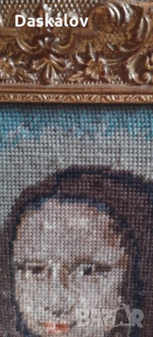 Продавам гоблен Мона Лиза, снимка 7 - Гоблени - 33141586