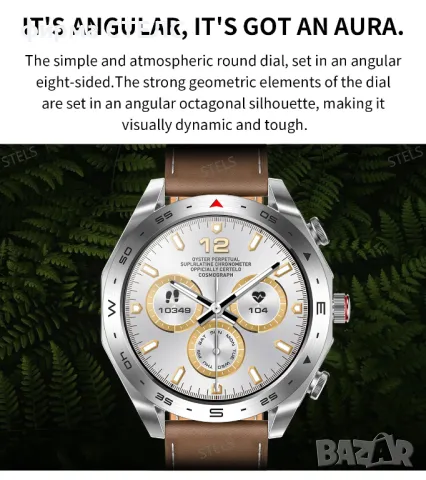  Смарт часовник STELS CB1 с Bluetooth слушалки + подарък каишка, снимка 9 - Смарт часовници - 50082813