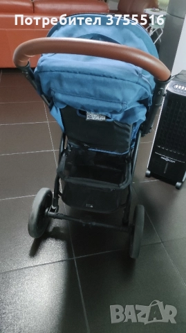 Спортна количка Lionelo Annet Plus, От раждането, С аксесоари, 0-22 кг, Синя, снимка 3 - Детски колички - 52265689