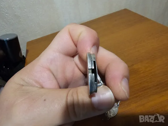 Старинна солидна сребърна гривна Австрийски шилинг 1931 г - старинна майсторска изработка сребро, снимка 6 - Гривни - 50208582