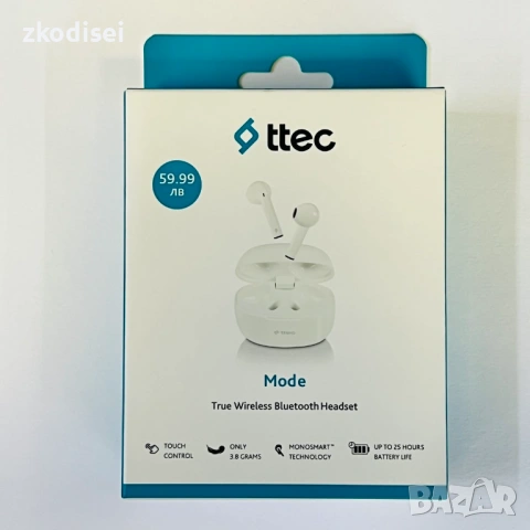 Bluetooth слушалки TTEC MODE