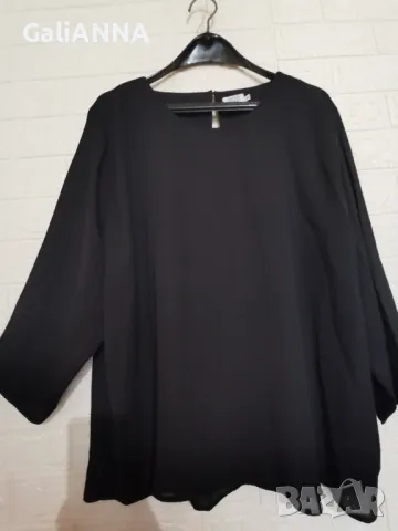 СТРАХОТНА ТУНИКА ШИФОН 3XL, снимка 3 - Туники - 47334320