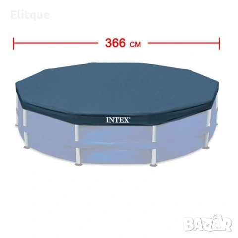 Покривало за басейн - 366см - Intex Metal Frame Pool, снимка 2 - Други стоки за дома - 53447031