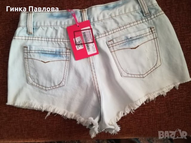 Boohoo -№ 38-дамски къси панталонки-накъсани, снимка 3 - Къси панталони и бермуди - 32846870