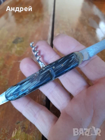 Стар джобен нож,ножче,ножка #80, снимка 5 - Други ценни предмети - 50715465