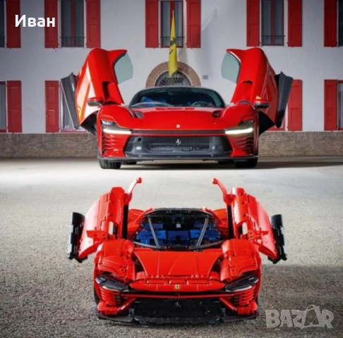 LEGO® Technic - Ferrari Daytona SP3, 3778 части. Нови и запечатани !, снимка 5 - Други игри - 52802530