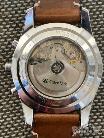 Calvin Klein ETA 7750 Valjoux Limited Edition, снимка 3 - Мъжки - 44866836