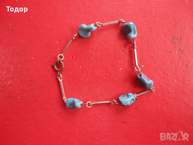 Страхотна гривна с естествени камъни 5, снимка 3 - Гривни - 43926159