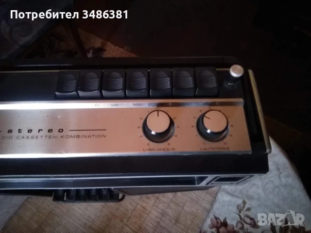 SABA RCR404, снимка 7 - Радиокасетофони, транзистори - 51075432