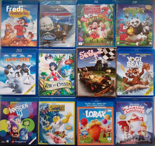 Blu-ray & 3D филми без български субтитри - Анимация, снимка 3 - Blu-Ray филми - 28355224