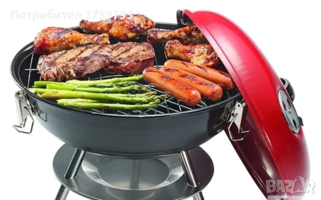НОВО.Червено градинско барбекю., снимка 3 - Други - 47988488