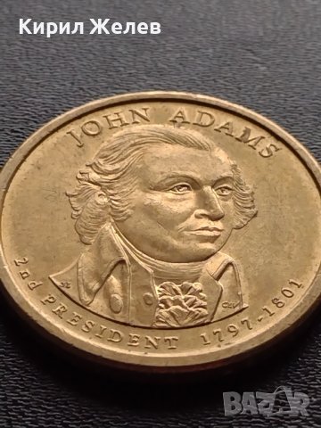 Възпоменателна монета 1 долар JOHN ADAMS 2 президент на САЩ 1797-1801) за КОЛЕКЦИЯ 38035, снимка 7 - Нумизматика и бонистика - 40765416