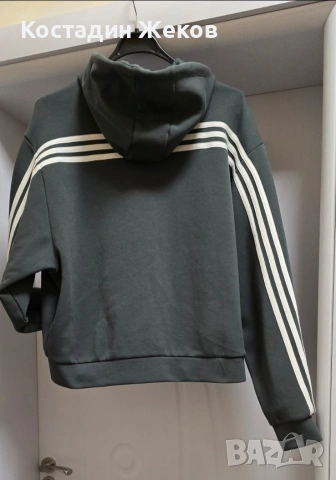  Нов. Дамски оригинален суитшърт. Adidas Future Icons 3- stripes. , снимка 2 - Спортни екипи - 53242432
