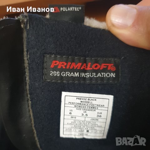 туристически/ зимни ботуши Merrell Prevoz номер 36, снимка 6 - Дамски ботуши - 43961470