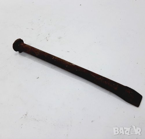 Стар стоманизиран секач(7.6), снимка 2 - Антикварни и старинни предмети - 43486978