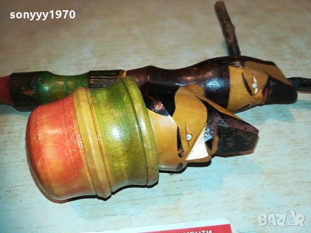 дървена лула-ретро колекция 1904211836, снимка 2 - Антикварни и старинни предмети - 32609435