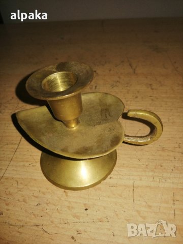 Орнаментни месингови свещници  20лв/брой, снимка 3 - Декорация за дома - 43803224