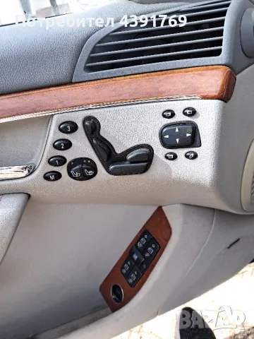 w220 S430 бензин на части, снимка 5 - Автомобили и джипове - 49647898