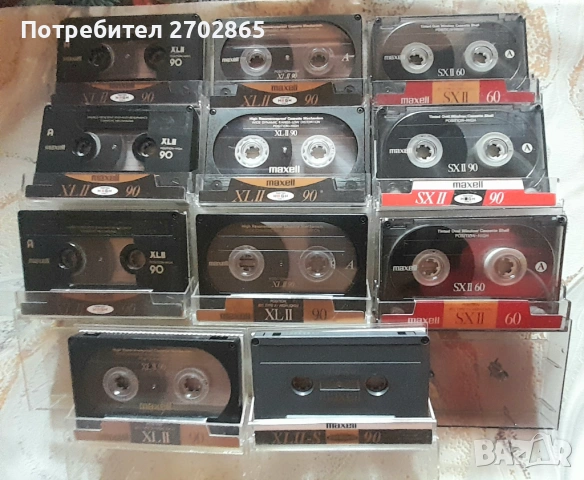  Аудио касети Maxell - хром, снимка 3 - Аудио касети - 51819475