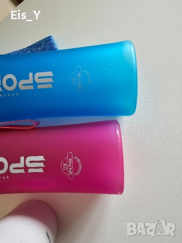 4 Нови шишета за вода, термочаша и четка (гъба) за измиване, при покупка на поне 3 бр.- подарък , снимка 14 - Буркани, бутилки и капачки - 52218632