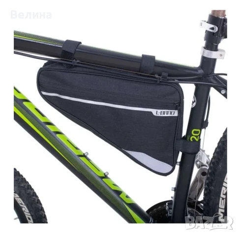 Чанта за велосипед за рамка триъгълна чантичка аксесоари, снимка 2 - Спортна екипировка - 50806974