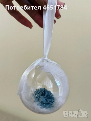 Коледни топки с ваша снимка! Различни низайни, снимка 5 - Декорация за дома - 52423553