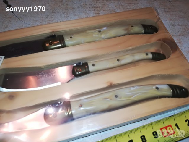 LAGUIOLE SET 3-FRANCE+ДЪСКА 3110221845, снимка 4 - Антикварни и старинни предмети - 38514404