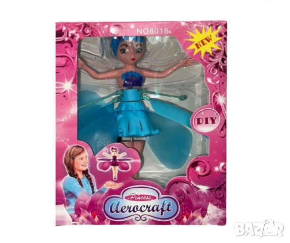 .HIT - Магическа летяща приказна фея "Ella" кукла Princess Aircraft, снимка 4 - Кукли - 52566158