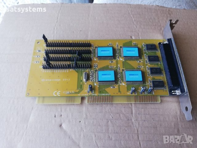 SUNIX 4061A VER 3.0 H9MSUNSER 16-bit ISA Adapter Controller Card, снимка 5 - Други - 33588686