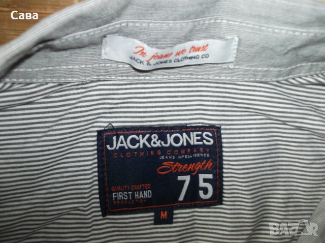 Риза JACK&JONES    мъжка,М, снимка 1 - Ризи - 28562731