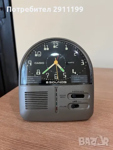 Винтидж кварцов будилник Casio Quartz