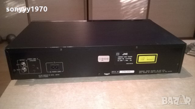 jvc xl-v274bk cd made in france-внос франция, снимка 15 - Декове - 26692947