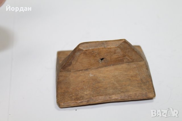 Дървен печат за обреден хляб , снимка 3 - Антикварни и старинни предмети - 35081021