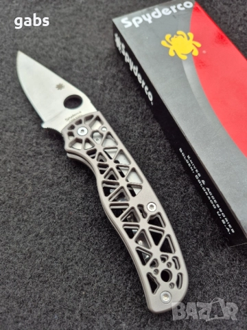 Сгъваем нож Spyderco Edgerati С266, снимка 9 - Ножове - 52213794