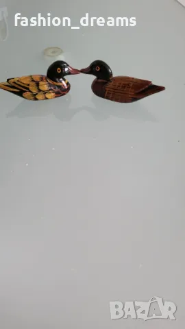 Двойка патици мандаринки, снимка 2 - Статуетки - 49502261
