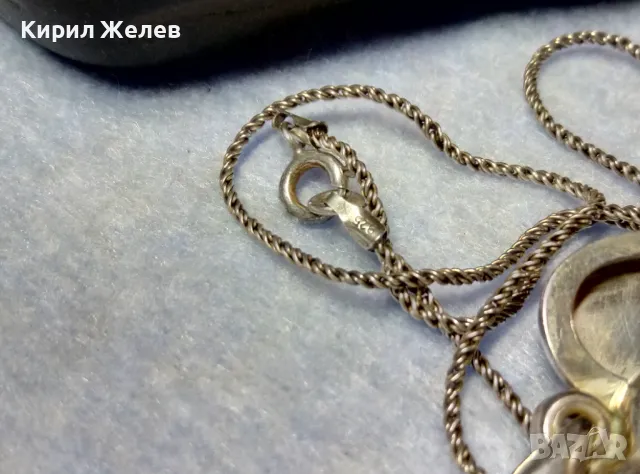 РОМАНТИЧЕН СРЕБЪРЕН ПЕНДАНТ СЪРЧИЦЕ РАМКА За СНИМКИ с ФИНА СРЕБЪРНА ВЕРИЖКА - СРЕБРО 925 ПРОБА 13820, снимка 12 - Колиета, медальони, синджири - 49866142