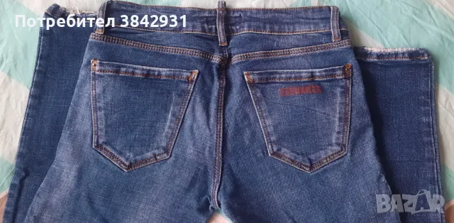Дамски дънки Dsquared , снимка 5 - Дънки - 49857204