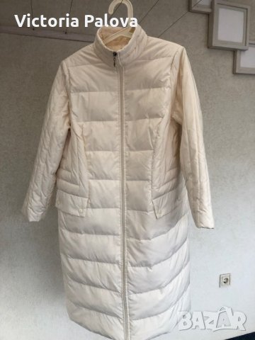 Италия. Леко топло модерно палто,гъши пух, снимка 6 - Палта, манта - 27691097