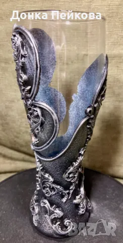 Ръчно декорирана халба за бира 330мл, снимка 2 - Чаши - 48885610